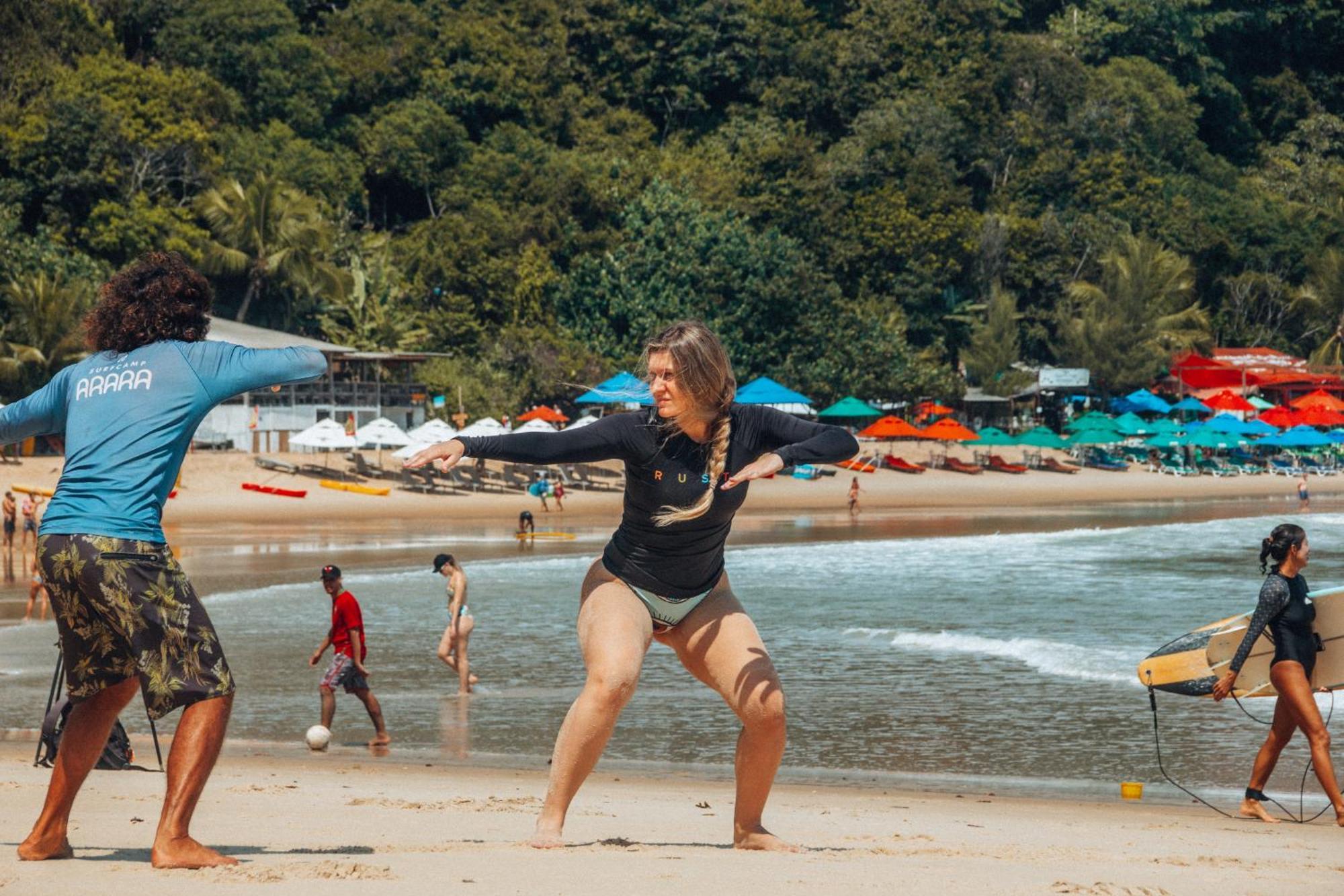 Praia de Pipa Surfcamp Arara旅舍 外观 照片
